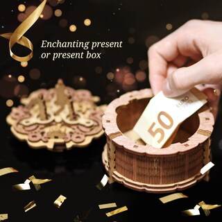 Foto 4 | Foto 4 | Puzzle Box Idventure, Tarta De Cumpleaños, Caja Del Tesoro Con Rompecabezas 3d - Venta Internacional.