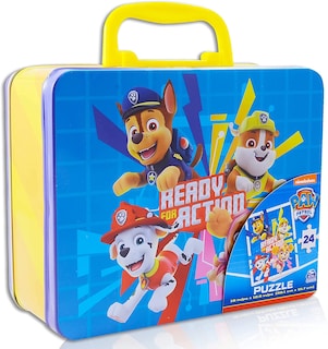 Foto 1 | Foto 1 | Lonchera De Lata Puzzle Paw Patrol, 24 Piezas Con Rompecabezas - Venta Internacional.