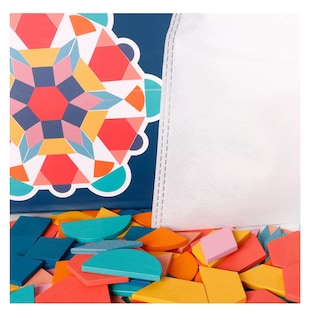 Foto 4 | Foto 4 | Rompecabezas Tangram Juguete Niño, Belug Niña Creativa Geométrica Colores