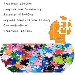 Foto 2 | Foto 2 | Puzle Redondo En Forma De Arco Iris De Colores Grandiosos En Forma De Yh, 1000 Piezas - Venta Internacional.