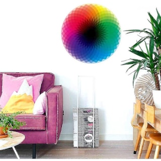 Foto 3 | Foto 3 | Puzle Redondo En Forma De Arco Iris De Colores Grandiosos En Forma De Yh, 1000 Piezas - Venta Internacional.