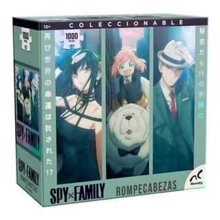 Foto 1 | Foto 1 | Rompecabezas Spy X Family 2t 1000 Piezas Coleccionable