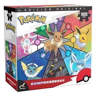 Foto 1 | Foto 1 | Rompecabezas Pokémon Eevee 1000 Piezas Edición Original