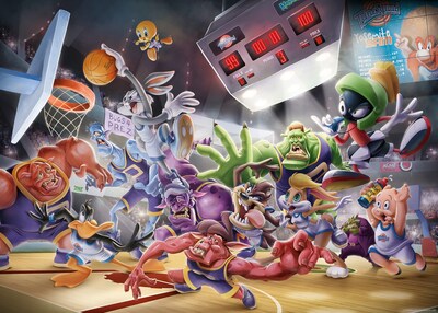Foto 3 | Foto 3 | Rompecabezas Ravensburger Space Jam: Final Dunk 1000 Piezas - Venta Internacional.