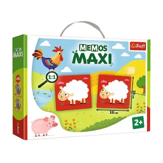 Foto 1 | Foto 1 | La Granja: Juego De Memoria Infantil Trefl Con Ilustraciones Educativas | Estimulación Temprana | Trefl