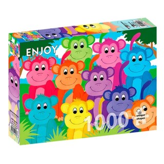 Foto 1 | Foto 1 | Rompecabezas Mujer con Lobos 1000 Piezas