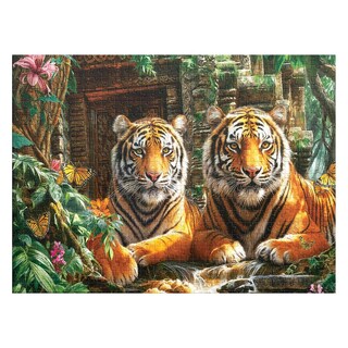 Foto 3 | Foto 3 | Rompecabezas Tigres Felinos Efecto 3d 500 Piezas Lenticular
