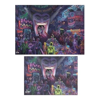Foto 2 | Foto 2 | Rompecabezas Dc Cómics Joker De Zack Kinkade 1000 Piezas Premium