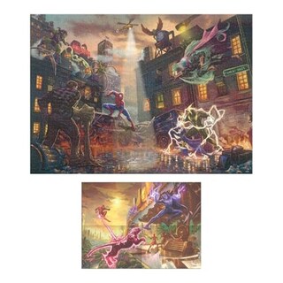 Foto 2 | Foto 2 | Rompecabezas Spider-man Thomas Kinkade 1000 Piezas Premium