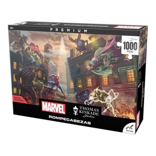 Foto 3 | Foto 3 | Rompecabezas Spider-man Thomas Kinkade 1000 Piezas Premium