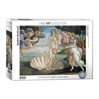 Foto 1 | Foto 1 | Rompecabezas Botticelli: El Nacimiento De Venus | Eurographics | 1000 Piezas | 12+ | Cartón De Calidad