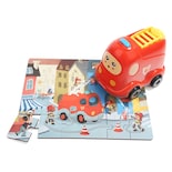 Camión de Juguete ce Bomberos con Rompecabezas Topbright Multicolor