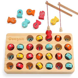 Foto 1 | Foto 1 | Juego De Pesca Magnético Coogam Abc Alphabet Para Niños De Más De 3 Años - Venta Internacional.