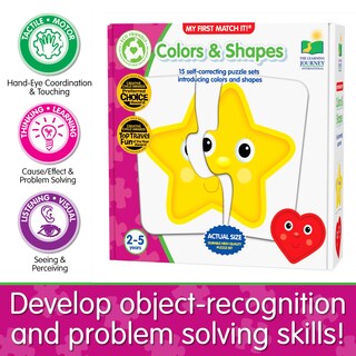 Foto 6 | Foto 6 | Puzzle The Learning Journey My First Match It Colors & Shapes - Venta Internacional.