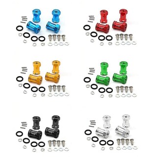 Foto 3 | Foto 3 | Venta Internacional - Adaptadores De Cubo De Rueda Hexagonales Metálicos Para Traxxas 1/16, Color Azul