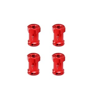 Foto 5 | Foto 5 | Venta Internacional - Adaptadores De Cubo De Rueda Hexagonales Metálicos Para Traxxas 1/16, Color Azul