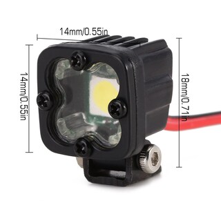 Foto 2 | Foto 2 | Faro Led Injora para Coche Rc Crawler de 1/10 Axial Trx-4 Trx6 Scx10 - Venta Internacional