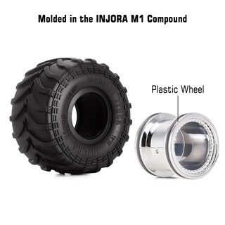 Foto 5 | Foto 5 | Juego de Neumáticos Rc Monster Truck para Scx24 Axiales 1/24 - Venta Internacional