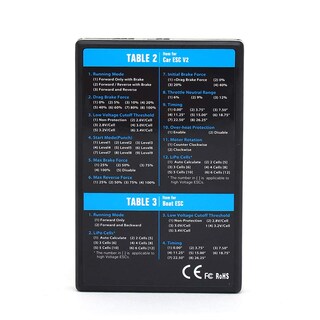 Foto 3 | Foto 3 | Caja De Tarjetas De Programa Led Para Hobbywing Platinum V1/v2 Esc - Venta Internacional.