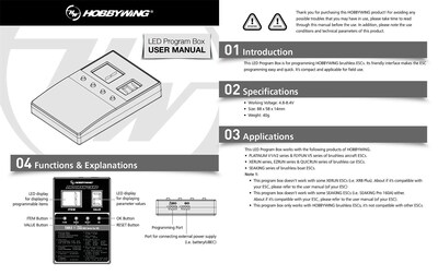Foto 7 | Foto 7 | Caja De Tarjetas De Programa Led Para Hobbywing Platinum V1/v2 Esc - Venta Internacional.