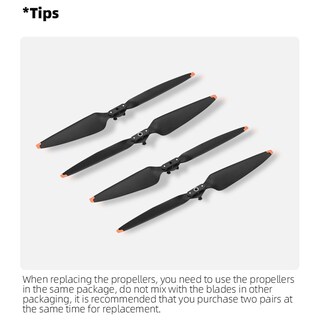 Foto 7 | Foto 7 | Hélices Para Drones Dji Air 3 De Fibra De Carbono De Bajo Ruido, 8 Piezas - Venta Internacional.