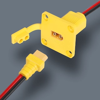 Foto 3 | Foto 3 | Cable Cerrxian 12awg Xt60 Macho A Hembra De 0,6 M Con Panel De Montaje - Venta Internacional.