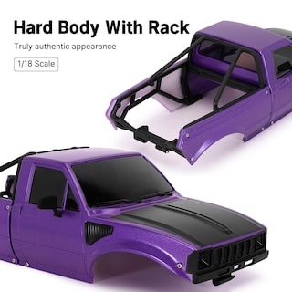 Foto 2 | Foto 2 | Carcasa Rígida Tipo Pickup Injora Ir60 Para Rc Crawler Trx4m 1/18 - Venta Internacional.