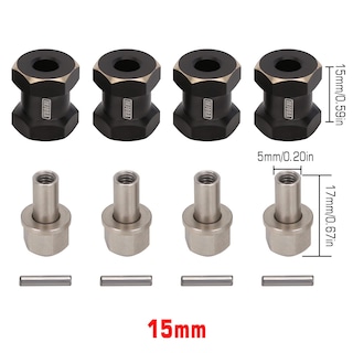 Foto 2 | Foto 2 | Extensión Hexagonal De Rueda De 12 Mm, Latón, 15 Mm, Para 1/10 Rc Crawler - Venta Internacional.