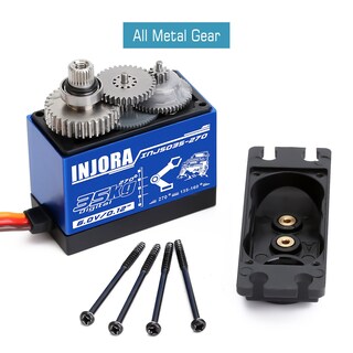 Foto 4 | Foto 4 | Servo Rc Injora De 35 Kg De Alto Par Para Camión Sobre Orugas En Ángulo De 270° - Venta Internacional.