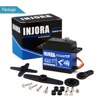 Foto 6 | Foto 6 | Servo Rc Injora De 35 Kg De Alto Par Para Camión Sobre Orugas En Ángulo De 270° - Venta Internacional.