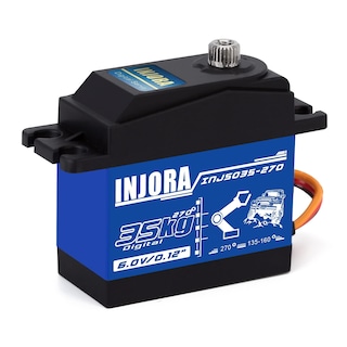 Foto 7 | Foto 7 | Servo Rc Injora De 35 Kg De Alto Par Para Camión Sobre Orugas En Ángulo De 270° - Venta Internacional.