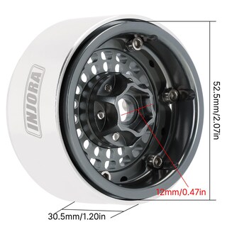 Foto 3 | Foto 3 | Llanta De Aluminio Injora Turbine 1.9 Para Coche Rc Crawler 1/10 - Venta Internacional.