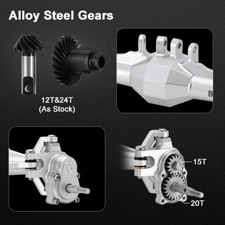 Foto 4 | Foto 4 | Portal Axles Injora +5 mm Para Actualización 1/18 Rc Crawler Trx4m - Venta Internacional