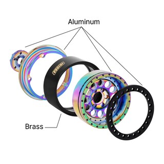 Foto 2 | Foto 2 | Llanta Injora Super Heavy Latón y Aluminio 224g 2.2 1/10 - Venta Internacional