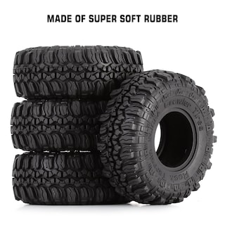 Foto 6 | Foto 6 | Neumáticos Injora 1.0 Soft Caucho para 1/18 Trx4m Scx24 Crawler - Venta Internacional