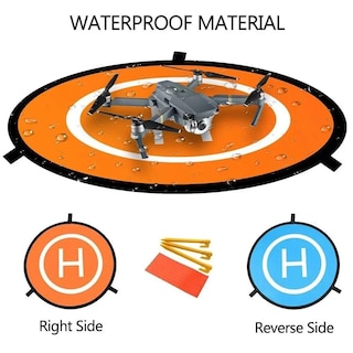 Foto 3 | Foto 3 | Plataforma De Aterrizaje Portátil Impermeable De 75 Cm Para Drones Rc - Venta Internacional.