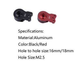 Foto 6 | Foto 6 | Servo Saver 25t De Aluminio Ajustable Con 3 Orificios Para Traxxas Slash - Venta Internacional.