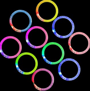 Foto 2 | Foto 2 | Kit Xtellar 10 Pulsera Luminosa Plástico Colores Luz Led Fiesta Boda Color Multicolor