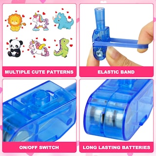 Foto 5 | Foto 5 | Luces Led Con Dedos Augtoy, Tarjetas De San Valentín Para Niños, 28 Unidades - Venta Internacional.