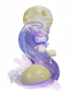 Foto 1 | Foto 1 | Luminaria Nocturna Elfa De La Naturaleza Kuromi Moon Para Mayores De 14 Años - Venta Internacional.