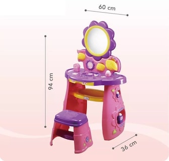 Foto 4 | Foto 4 | Tocador Beauty Queen Mytoy 5556 Multicolor con Luz y Música