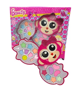 Foto 1 | Foto 1 | Kit De Maquillaje De Juguete Para Niñas Lavable Para Cumpleaños Chango Rosa