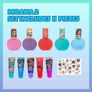 Foto 2 | Foto 2 | Set De Maquillaje Cosmético Townley Girl Moana 2 Con Brillo De Labios, 11 Unidades - Venta Internacional.