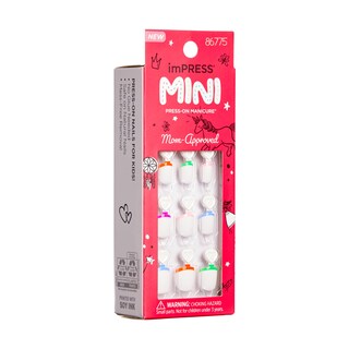 Foto 6 | Foto 6 | Set De Manicura De Uñas Kiss Impress Mini Press-on Nails Para Niños - Venta Internacional.