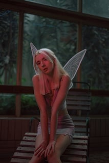 Foto 4 | Foto 4 | Venta Internacional- Alas de Hada White Fairy Wings Dress Up Sparkling Sheer Wings Pink