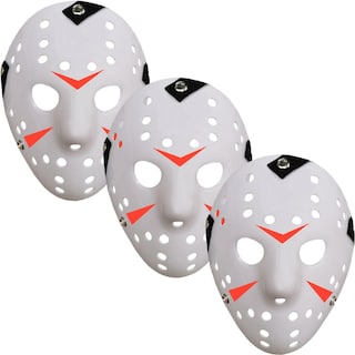 Foto 1 | Foto 1 | Halloween Máscaras De Horror  Z-smilefun  Mxjwe-003  3 Piezas  Plástico Pvc Color  Blanco