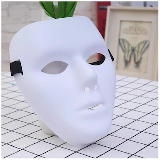 Foto 2 | Foto 2 | Disfraz Aterrador De Día De Muertos  Z-smilefun  Mxkru-003  3 Piezas  Plástico Pvc Color  Blanco Mate