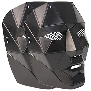 Foto 1 | Foto 1 | Halloween Máscara Costum  Z-smilefun  Mxsui-002  2 Piezas  Plástico Pvc Color  Máscara Negra