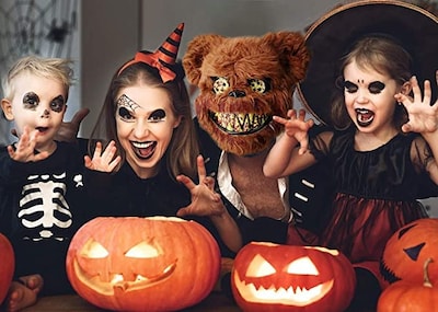 Foto 4 | Foto 4 | Venta Internacional- Máscara Bloody Bear para Halloween Cosplay Costume Party Props