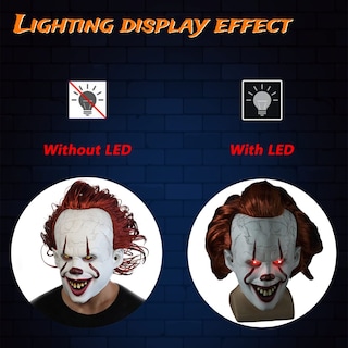 Foto 4 | Foto 4 | Venta Internacional-Máscara del Payaso It para Halloween